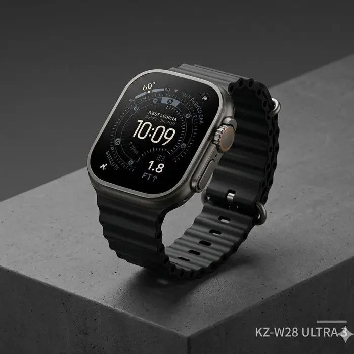 ساعت هوشمند T8000 Ultra3 ضد آب با بدنه آلومینیومی اصالت
