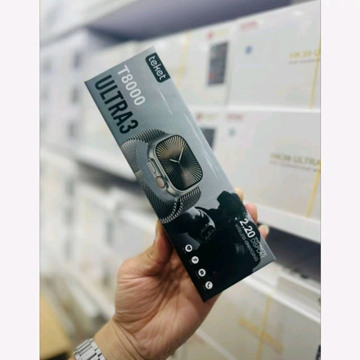 ساعت هوشمند T8000 Ultra3 ضد آب با بدنه آلومینیومی اصالت